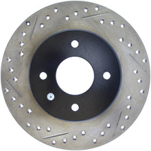 Cargar imagen en el visor de la galería, StopTech Slotted &amp; Drilled Sport Brake Rotor