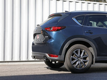 Cargar imagen en el visor de la galería, aFe Takeda 17-21 Mazda CX-5 2.5L (t) 2.5in. SS Axle-Back Exhaust System w/Black Tips