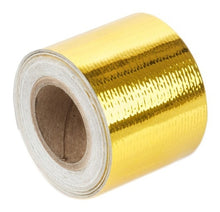 Cargar imagen en el visor de la galería, Torque Solution Gold Reflective Heat Tape Universal 2inx30ft