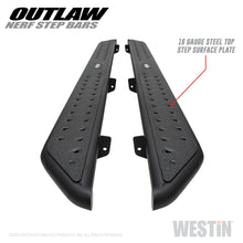 Cargar imagen en el visor de la galería, Westin 2020 Jeep Gladiator Outlaw Nerf Step Bars - Textured Black