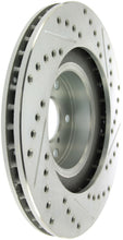 Load image into Gallery viewer, StopTech Select Sport 03-08 Subaru Forester Sport Slotted and Drilled Right Front Rotor