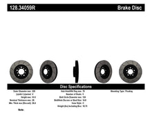 Cargar imagen en el visor de la galería, StopTech 01-06 BMW M3 Drilled Right Front Rotor