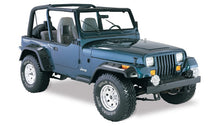 Load image into Gallery viewer, Bushwacker 87-95 Jeep Wrangler Cutout Style Flares 4pc Cutting Optional Not Renegade - Black