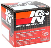 Cargar imagen en el visor de la galería, K&amp;N Universal Chrome Filter 1 15/16 inch FLG / 3 inch Base / 2 inch Top / 3 inch Height