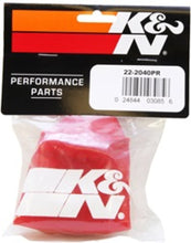 Load image into Gallery viewer, K&amp;N Kawasaki / Yamaha / Sea Doo / Polaris Red Round Tapered Drycharger Filter Wrap 3in x4.5inx4in