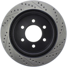 Cargar imagen en el visor de la galería, StopTech Slotted &amp; Drilled Sport Brake Rotor - Right Rear