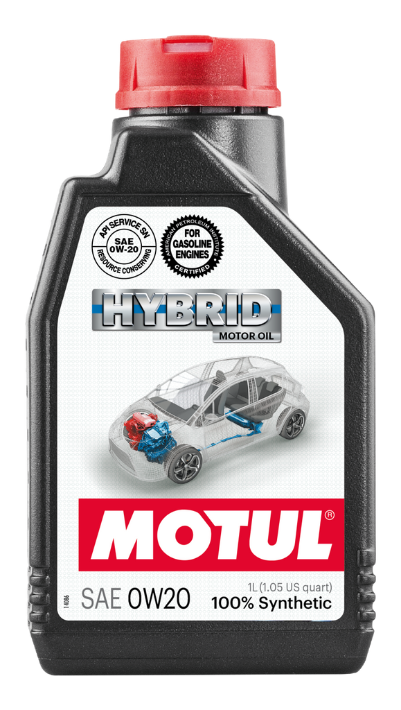 Motul 1L Hybrid Synthetic Motor Oil - 0W20