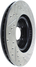 Cargar imagen en el visor de la galería, StopTech 02-06 Acura RSX Type S / 06-09 Honda Civic Si Slotted &amp; Drilled Right Front Rotor