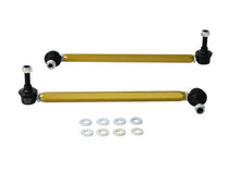 Cargar imagen en el visor de la galería, Whiteline 06/05+ Ford Focus LS / 05/09+ Mazda 3 BK Front Swaybar Link Kit H/Duty Adj Steel Ball