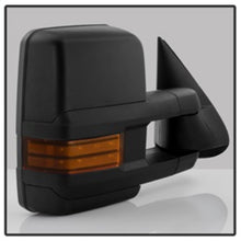 Cargar imagen en el visor de la galería, xTune Chevy Silverado 03-06 G2 Heated Amber LED Signal Telescoping Mirrors MIR-CS03S-G2-PWH-AM-SET