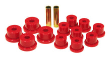 Cargar imagen en el visor de la galería, Prothane 85-88 Suzuki Samurai Spring &amp; Shackle Bushings (OEM Shackles) - Red