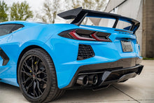 Load image into Gallery viewer, Corsa 2020-2024 Chevrolet Corvette C8 RWD 3in Track Cat-Back Delete Exhaust w/4.5in CF Black PVDTips