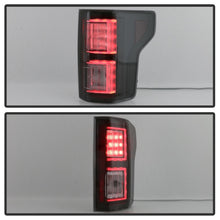 Cargar imagen en el visor de la galería, Spyder 18-19 Ford F-150 (w/o Blind Spot Sensor) LED Tail Lights - Blk Smk (ALT-YD-FF15018-LED-BSM)