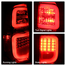 Cargar imagen en el visor de la galería, Spyder Toyota Tundra 2014-2016 Light Bar LED Tail Lights Red Smoke ALT-YD-TTU14-LED-RS