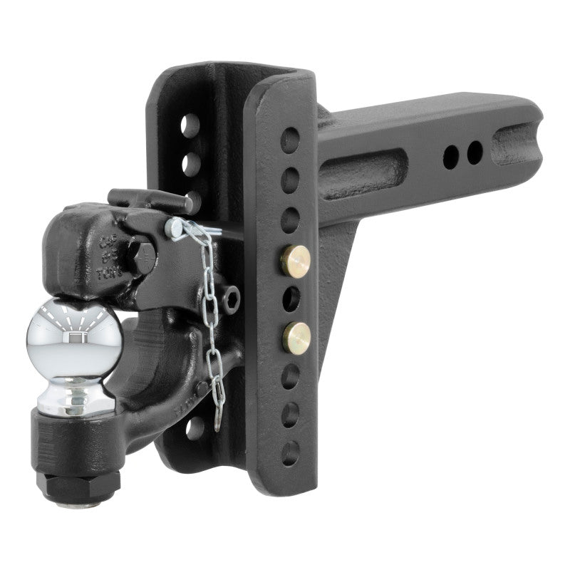 Curt Adjustable Channel Mount w/2-5/16in Ball & Pintle (2-1/2in Shank 20000lbs)