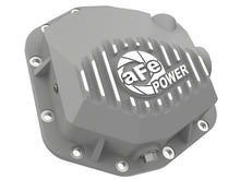 Cargar imagen en el visor de la galería, aFe Power Street Series Rear Differential Cover Raw w/Machined Fins 18-21 Jeep Wrangler JL Dana M200