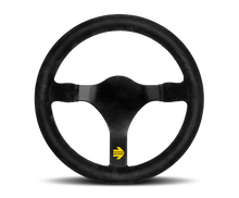 Cargar imagen en el visor de la galería, Momo MOD31 Steering Wheel 320 mm -  Black Suede/Black Spokes