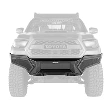 Cargar imagen en el visor de la galería, Go Rhino 16-21 Tacoma Element Front Bumper w/ Power Actuated Hide-away Light Bar Mount Tex Black