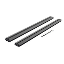 Cargar imagen en el visor de la galería, Go Rhino Universal XRS 37 3/4 Cross Rail Accessory Set - Tex. Black