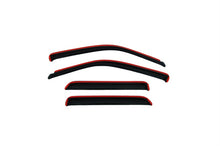 Cargar imagen en el visor de la galería, AVS 07-14 Cadillac Escalade Ventvisor In-Channel Front &amp; Rear Window Deflectors 4pc - Smoke