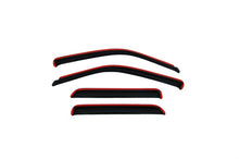 Cargar imagen en el visor de la galería, AVS 95-02 Lincoln Continental Ventvisor In-Channel Front &amp; Rear Window Deflectors 4pc - Smoke