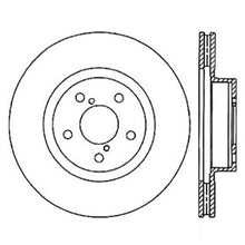 Cargar imagen en el visor de la galería, StopTech Power Slot 06-08 Subaru Legacy / 13 Scion FR-S / 13 Subaru BRZ Front Right Slotted Rotor