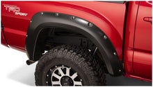 Cargar imagen en el visor de la galería, Bushwacker 12-15 Toyota Tacoma Fleetside Pocket Style Flares 2pc 60.3in Bed - Black