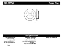 Load image into Gallery viewer, StopTech 03-09 Chrysler PTCruiser Tur / 03-05 Dodge Neon SRT-4 Rear Left Slotted &amp; Drilled Rotor