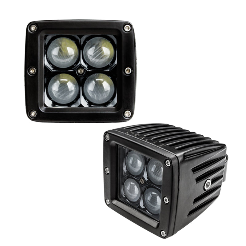 Oracle Black Series - 7D 3in W LED Square Spot/Flood Light - 6000K SEE WARRANTY
