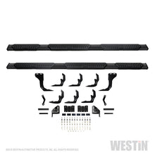 Cargar imagen en el visor de la galería, Westin 2019 Chevrolet Silverado/Sierra 1500 Crew Cab (5.5ft) R5 Modular Nerf Step Bars - Black