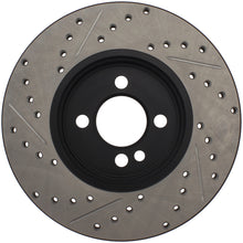 Cargar imagen en el visor de la galería, StopTech Slotted &amp; Drilled Sport Brake Rotor 07-13 Mini Cooper