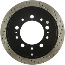 Cargar imagen en el visor de la galería, StopTech Slotted &amp; Drilled Sport Brake Rotor