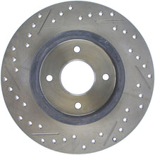 Cargar imagen en el visor de la galería, StopTech Slotted &amp; Drilled Sport Brake Rotor