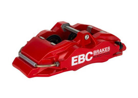 EBC Racing 05-11 Ford Focus ST (Mk2) Front Left Apollo-4 Red Caliper