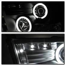 Cargar imagen en el visor de la galería, Spyder Dodge Ram 1500 09-14 Projector Headlights Halogen- CCFL Halo LED - Blk PRO-YD-DR09-CCFL-BK