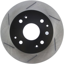 Cargar imagen en el visor de la galería, StopTech Power Slot 98-99 Acura CL / 98-02 Honda Accord Rear Left Slotted Rotor