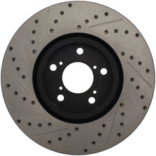 Load image into Gallery viewer, StopTech 07-08 Acura MDX SportStop Slotted &amp; Drilled Right Front Rotor