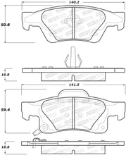 Cargar imagen en el visor de la galería, StopTech Performance 11-17 Dodge Durango Rear Brake Pads