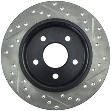 Cargar imagen en el visor de la galería, StopTech 12-15 Ford Focus w/ Rear Disc Brakes Rear Right Slotted &amp; Drilled Rotor