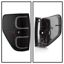 Cargar imagen en el visor de la galería, xTune Ford F150 09-14 LED Tail Lights - Black ALT-ON-FF15009-LBLED-BK