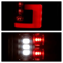 Cargar imagen en el visor de la galería, Spyder 17-18 Ford F-250 Super Duty (Excl LED Models) LED Tail Lights - Blk Smk (ALT-YD-FS17-LED-BSM)