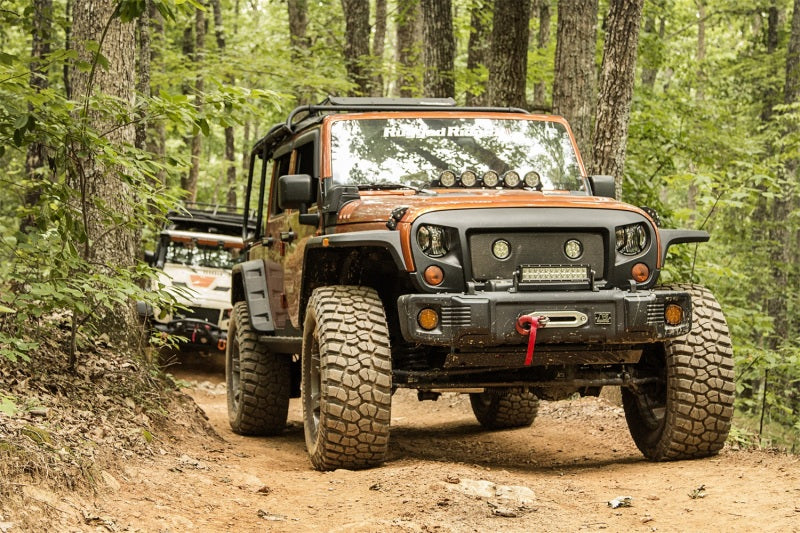 Rugged Ridge Spartacus Stubby Bumper Black 07-18 Jeep Wrangler