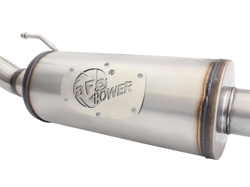 aFe MACHForce XP 2.5in SS-409 Cat-Back Exhaust 07-16 Jeep Wrangler (JK) V6-3.6L/3.8L (2-4 Door)