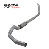 Diamond Eye KIT 5in TB SGL AL: 00-03 FORD 7.3L F250/F350