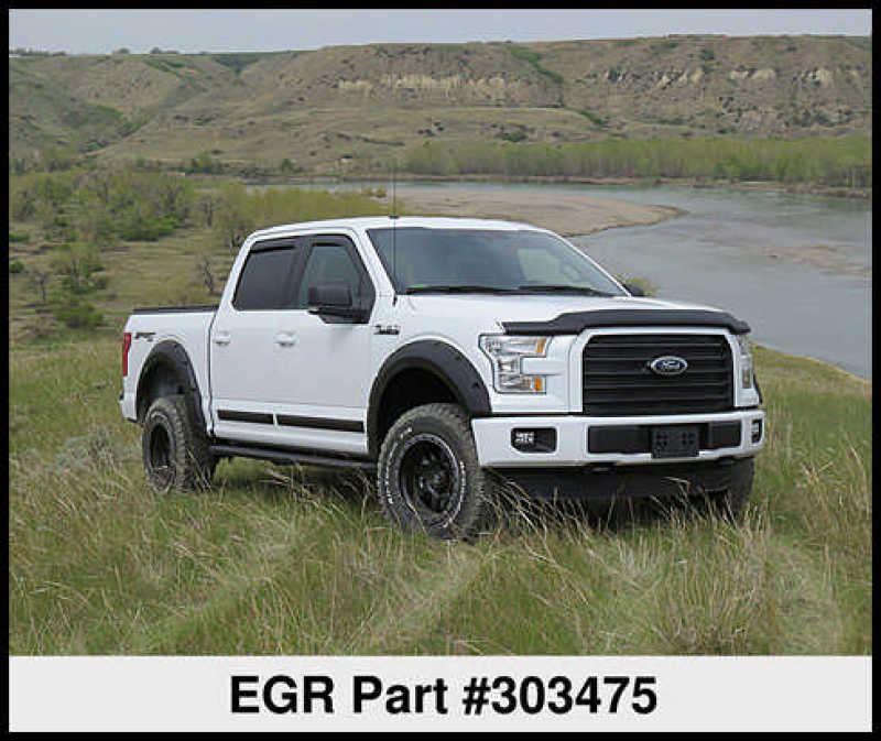 EGR 15+ Ford F150 Superguard Hood Shield - Matte (303475)