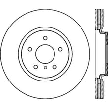 Load image into Gallery viewer, StopTech Power Slot 09 Nissan 370z / 08-09 Infiniti G37 Slotted Front Left CRYO Rotor