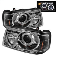 Cargar imagen en el visor de la galería, Spyder Ford Ranger 01-11 1PC Projector Headlights LED Halo LED Chrm PRO-YD-FR01-1PC-HL-C