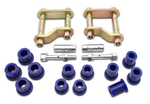 Cargar imagen en el visor de la galería, SuperPro 2005 Nissan Frontier LE Rear Greasable Shackle and Bushing Kit