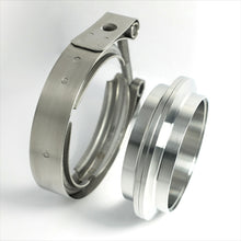 Cargar imagen en el visor de la galería, Stainless Bros 4.0in 304SS V-Band Assembly - 2 Flanges/1 Clamp