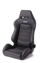 Cargar imagen en el visor de la galería, Recaro Speed V Driver Seat - Black Leather/Cloud Grey Suede Accent